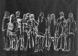 Mit Händen und Füßen