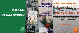 Klimastreik Banner