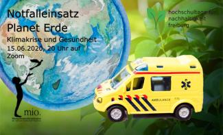 Notfalleinsatz Planet Erde - Ein Webinar zu Klimakrise und Gesundheit