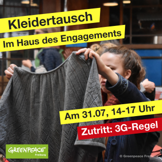 Kleidertausch Greenpeace