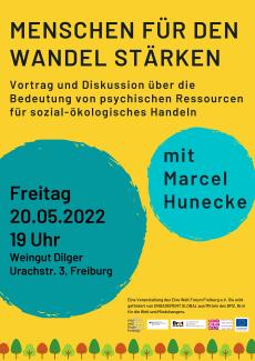 Plakat menschen für den Wandel stärken