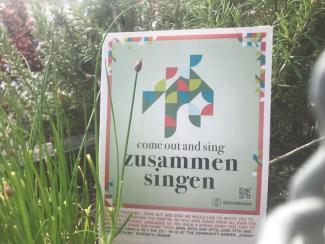 Flyser "zusammen singen"
