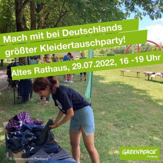 Kleidertausch Greenpeace Freiburg