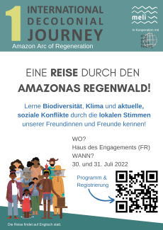 Flyer mit QR code