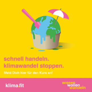 klimafit: schnell handeln - Klimawandel stoppen