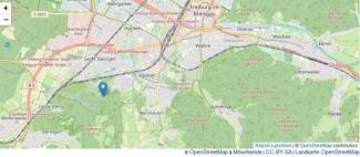 Karte Freiburg