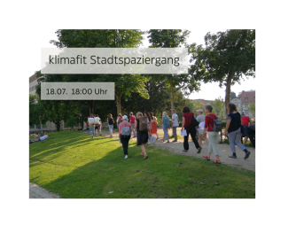 Foto eines vergangenen Klimafit Stadtrundgang