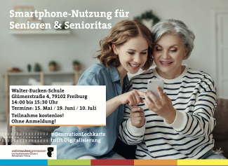 Smartphonehilfe für Senioren und Seniorinnen