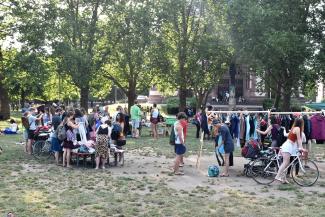 Kleidertausch Greenpeace Freiburg