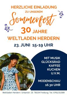 Sommerfest _ Weltladen Herdern