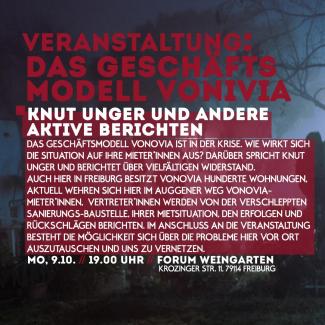 Veranstaltung: Das Geschäftsmodell Vonovia