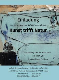 Ausstellung Kunst trifft Natur vom 24. März bis 24. April