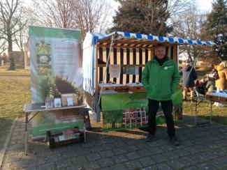 Foto des Verkaufsstands des Samengarten Eichstetten