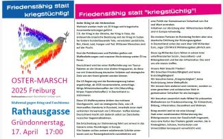 Ostermarsch-Freiburg Termin mit Aufruf