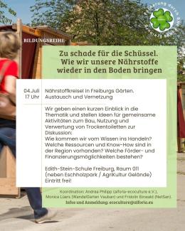 Flyer Nährstoffkreisel